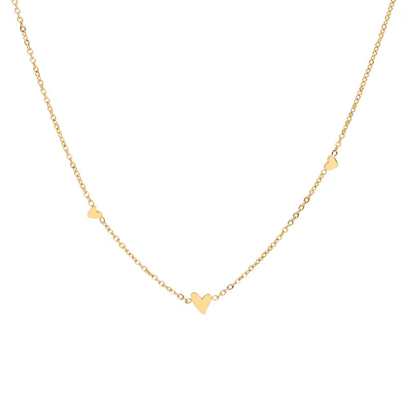 Damen Herzmotiv Liebe Kette Halskette Shop Nory