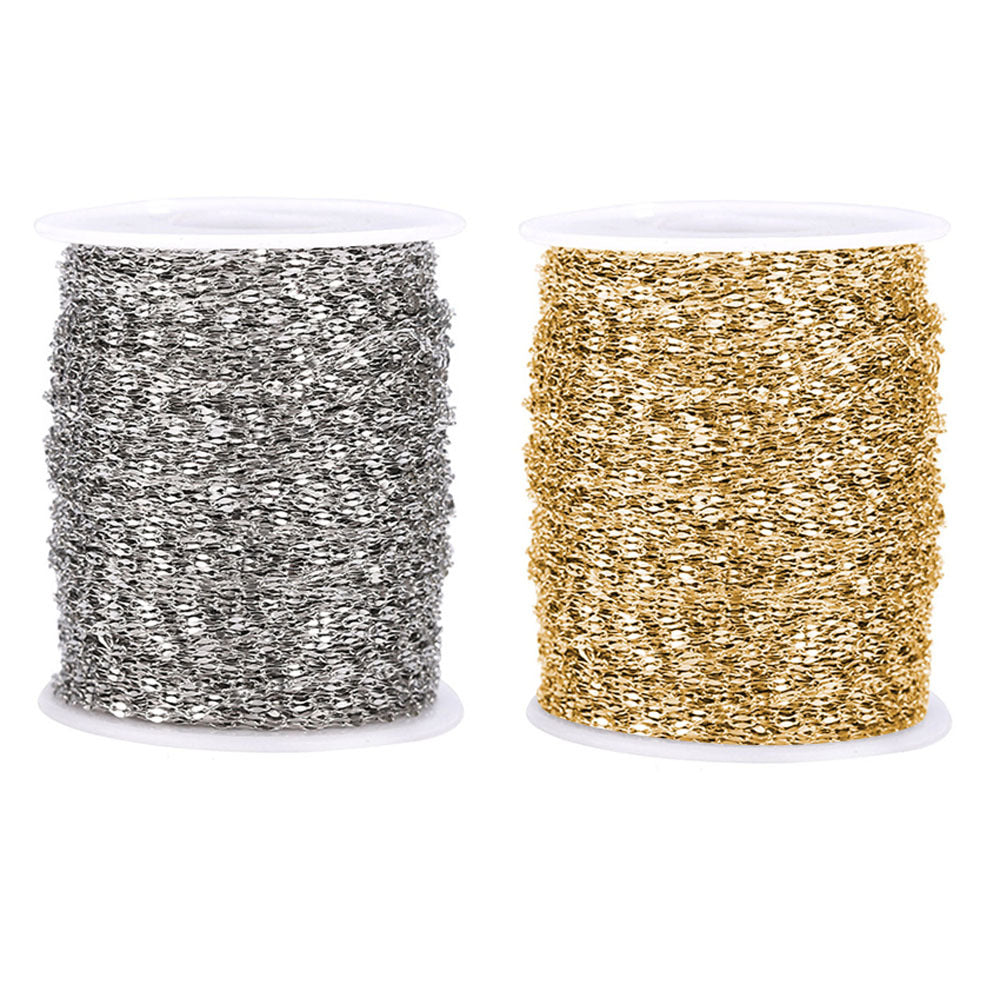 Damen Dekorative Glitzerlitze Shop Nory