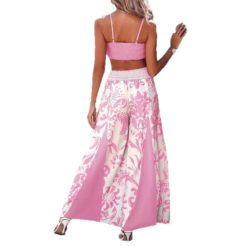 Damen Maxirock mit Ethno-Print, Smock-Bund und fließender A-Linie Shop Nory