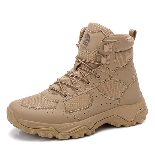 Herren Robuster Trekking- und Einsatzstiefel mit Knöchelstütze und profilierter Gummisohle Shop Nory