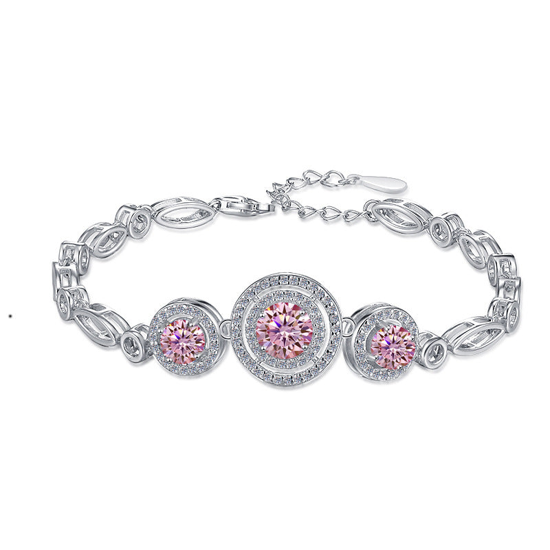 Damen elegantes Armband mit strahlenden Kristallen Shop Nory