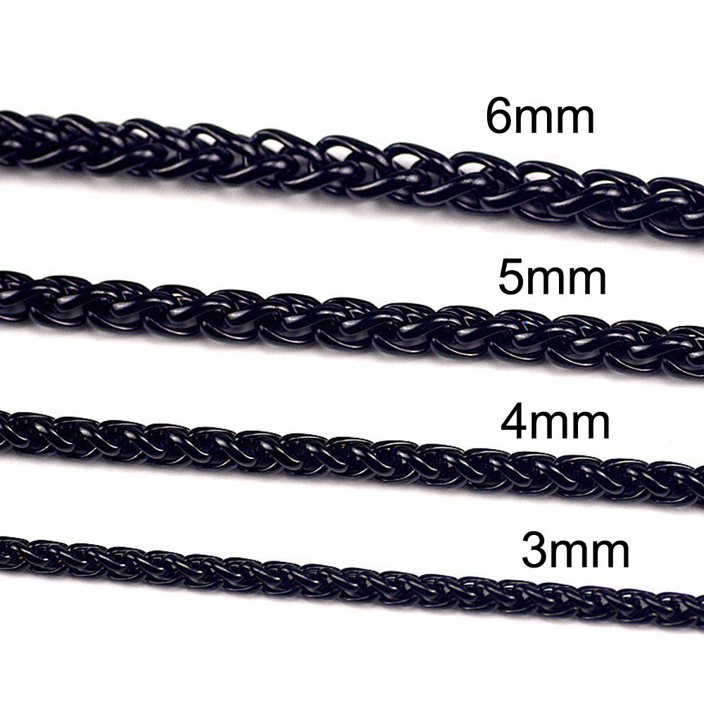Damen geflochtene Halskette aus hochwertigem Material Shop Nory