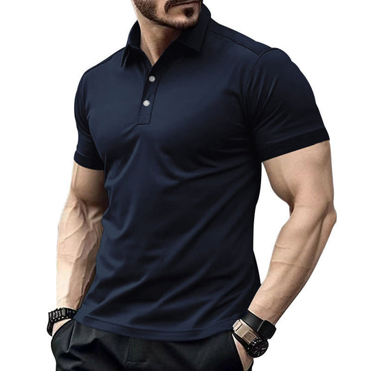 Herren Hochwertiges Kurzarm Poloshirt mit atmungsaktiver Technologie und modernem Schnitt