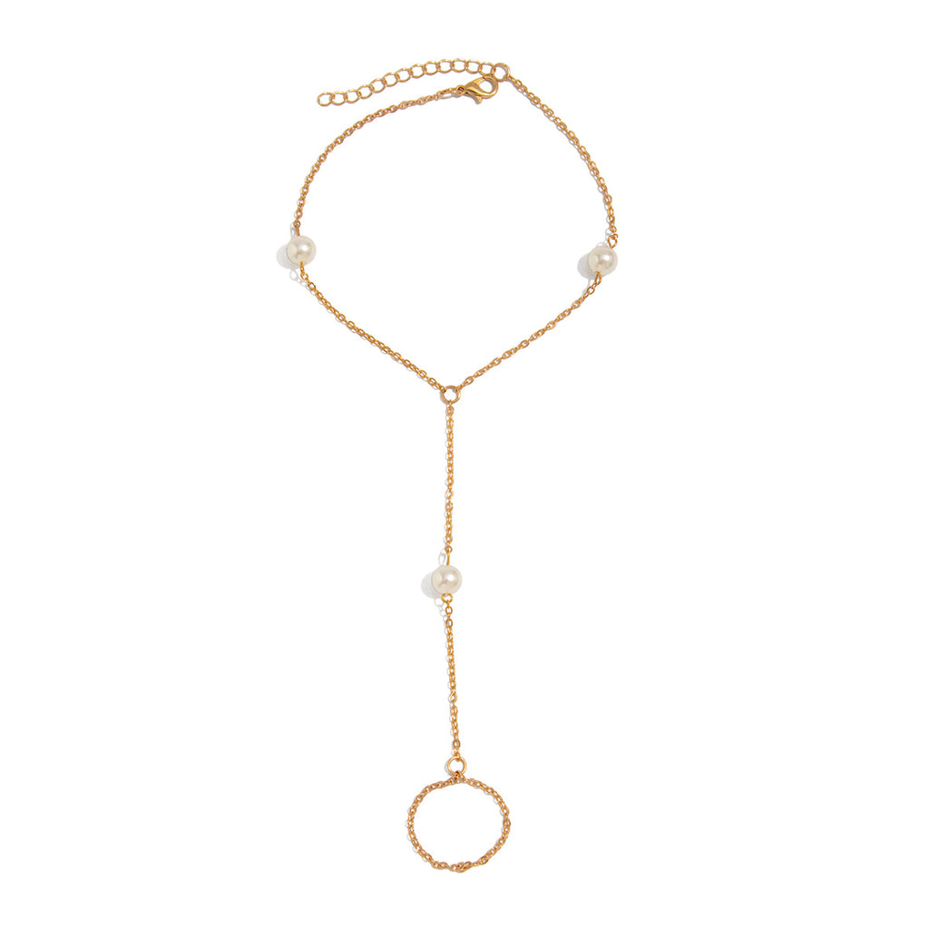 Damen Fußkette mit Muscheln Shop Nory