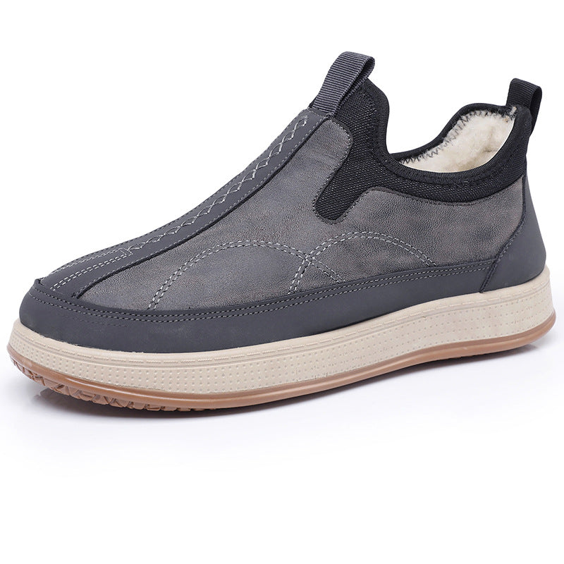 Damen Bequeme und stylische Warmfutter Slip-On Schuhe