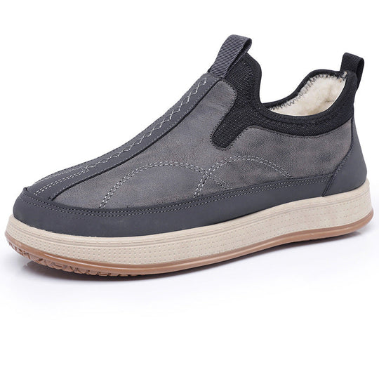 Damen Bequeme und stylische Warmfutter Slip-On Schuhe