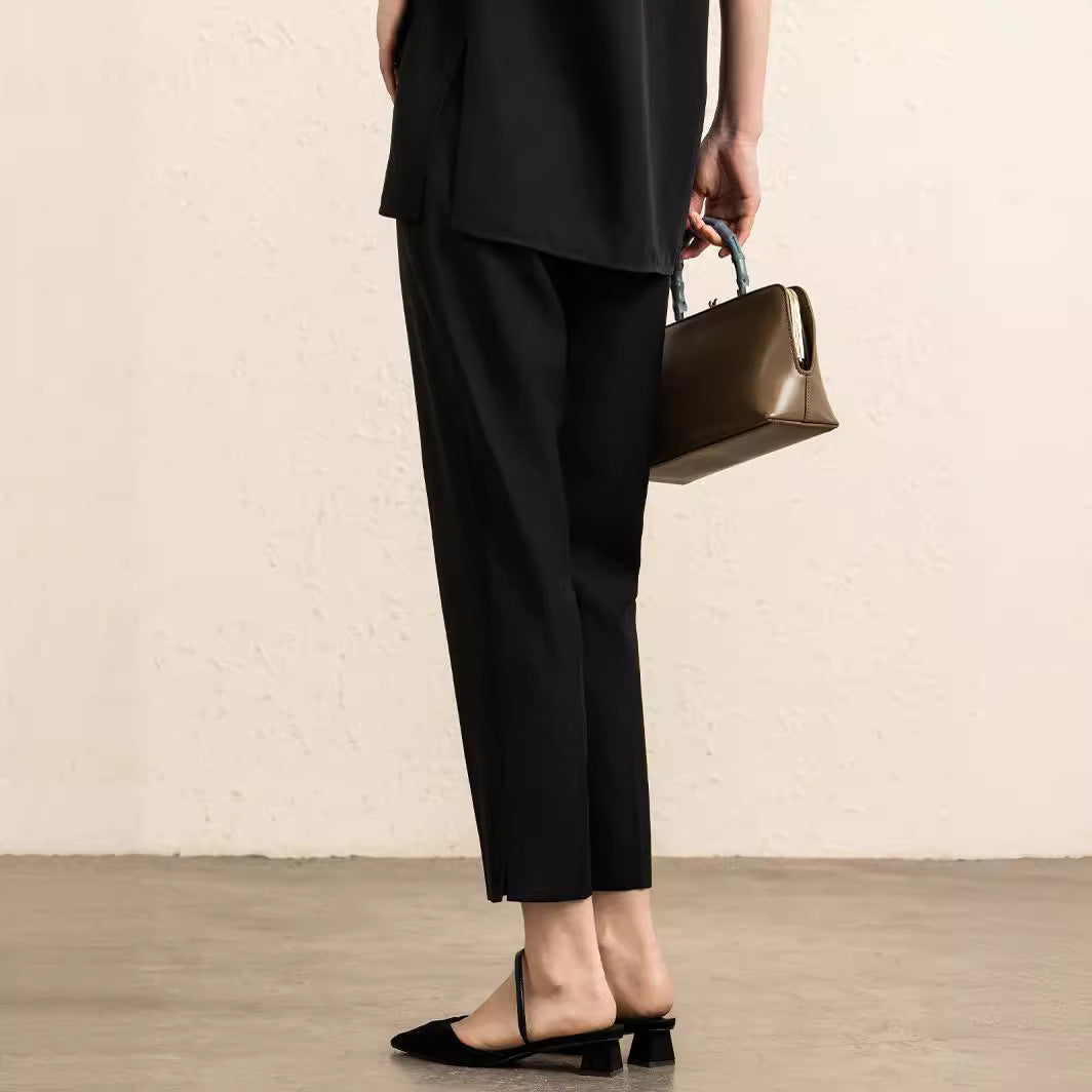 Damen Schicke Taillierte Stretch-Hosen Shop Nory