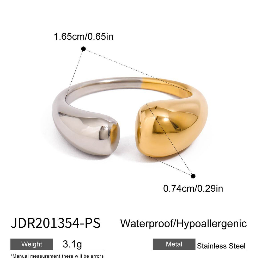 Damen Offener Ring mit modernem Design und hypoallergenen Eigenschaften Shop Nory