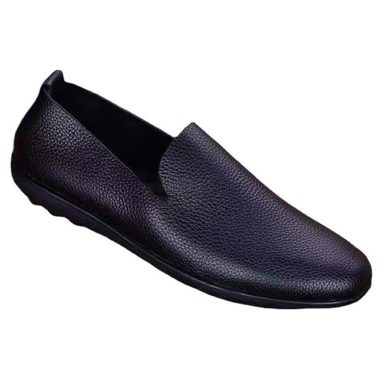 Herren Elegante Ledermokassins Shop Nory