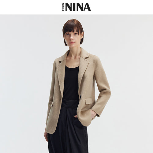 Damen Eleganter Wollblazer Shop Nory