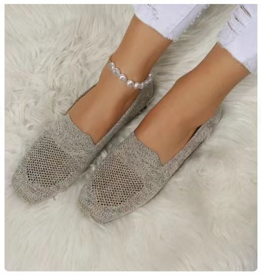 Damen Bequeme und luftige Slipper mit atmungsaktivem Obermaterial