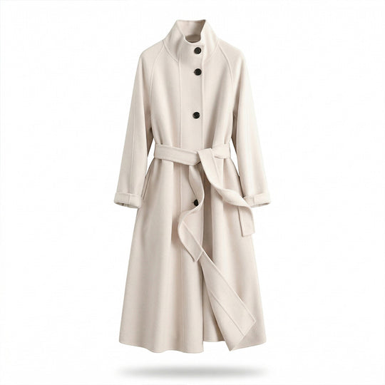 Damen Stylischer und eleganter Mantel mit hohem Kragen Shop Nory