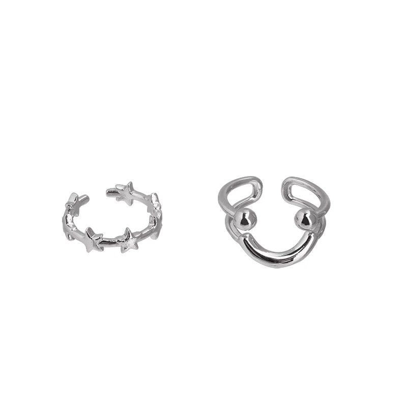 Damen Ring mit modernem, skulpturalem Design und eleganten Akzenten Shop Nory
