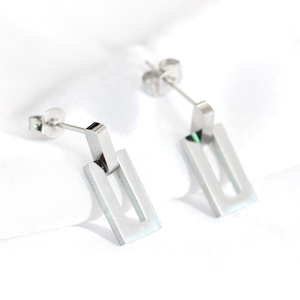 Damen Ohrstecker im modernen, minimalistischen Design Shop Nory