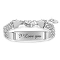 Damen Armband mit personalisierbarem Gravur-Design Shop Nory