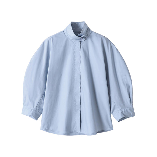 Damen Oversized Kurzjacke mit Stehkragen und weiten Raglanärmeln Shop Nory