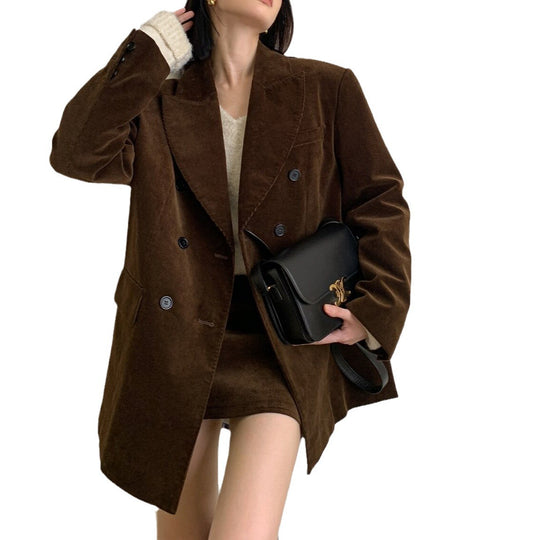 Damen Eleganter Cordblazer Shop Nory