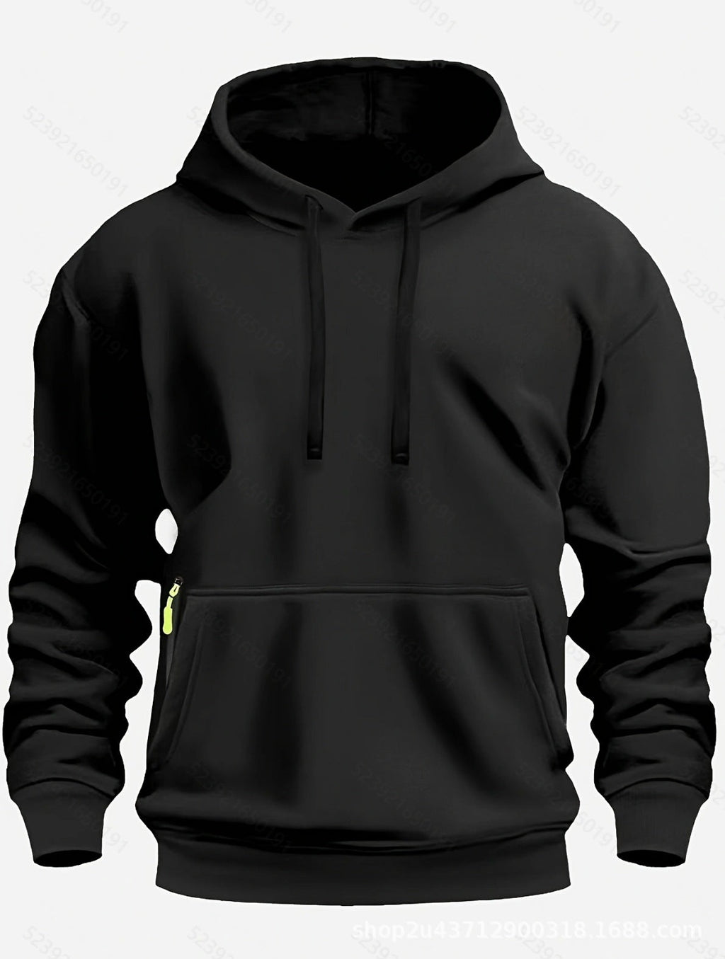 Herren sportlicher Kapuzenpullover mit praktischen Taschen und atmungsaktivem Material