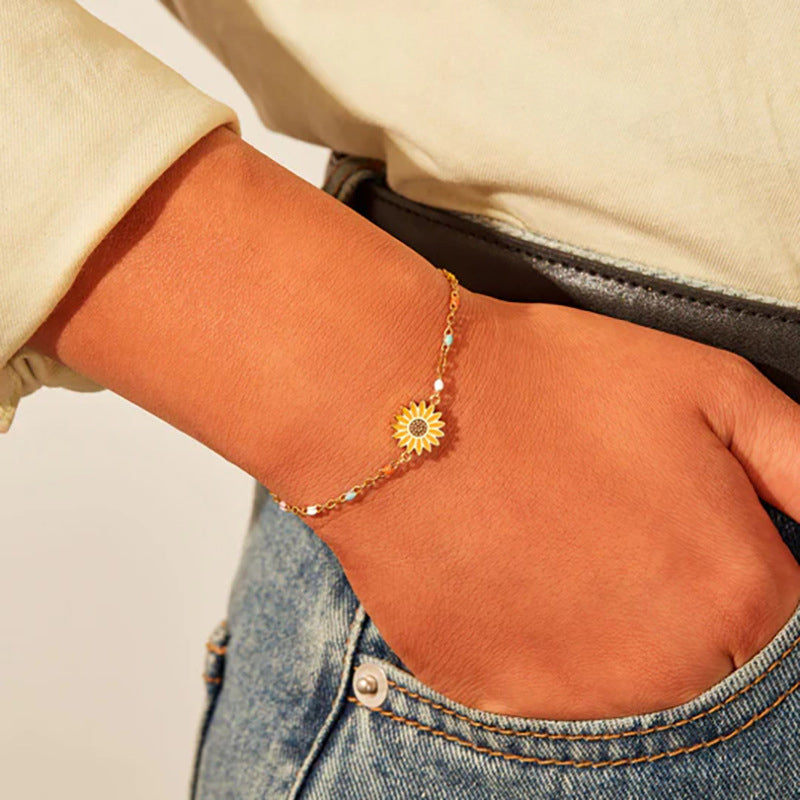 Kreatives Sonnenblumen-Armband | Shop Nory