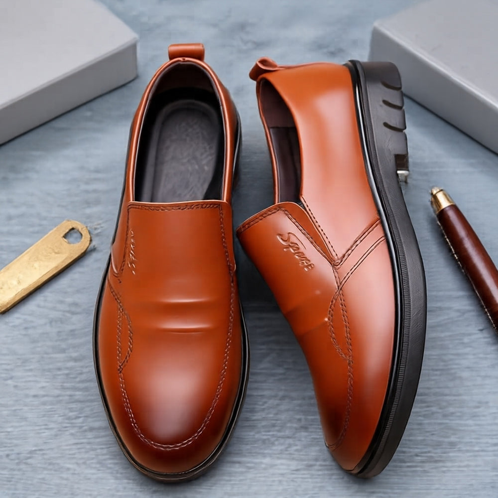 Herren Elegante und Bequeme Slip-On Lederschuhe Shop Nory 1788175386
