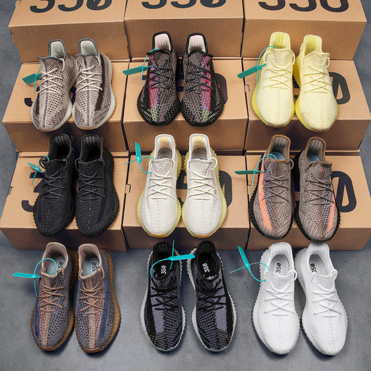 Damen Hochleistungs-Laufschuhe mit atmungsaktiver Strickoberfläche und rutschfester Sohle Shopnory