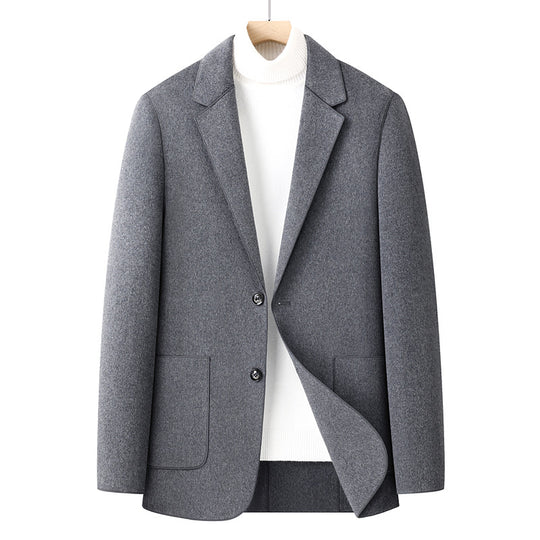 Herren Einreihiges Wollmix-Sakko mit Thermofutter und aufgesetzten Taschen Shop Nory