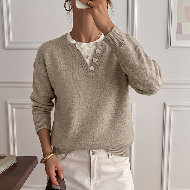 Damen lässiger Pullover Shop Nory