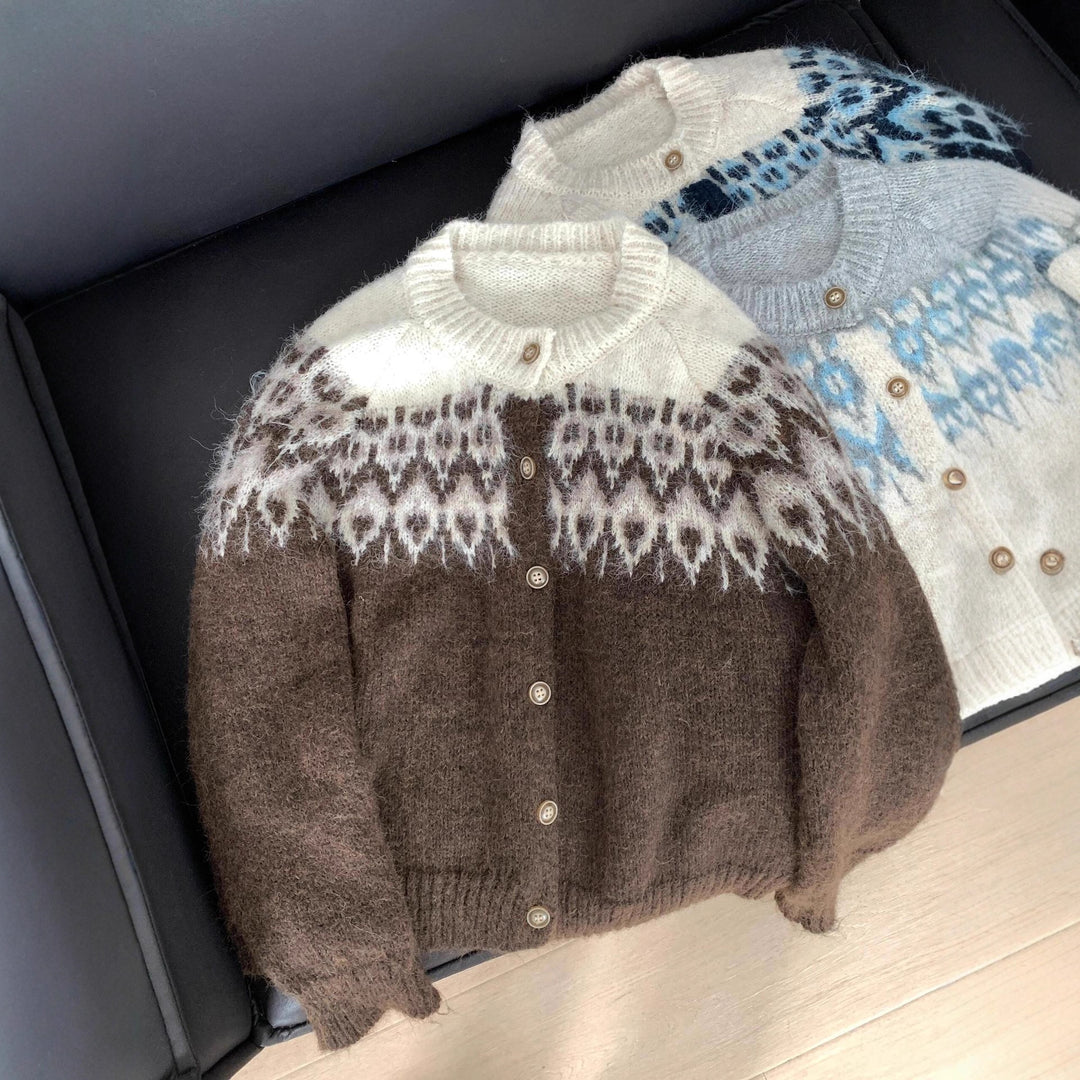 Damen Kuschelige Strickjacke Shop Nory