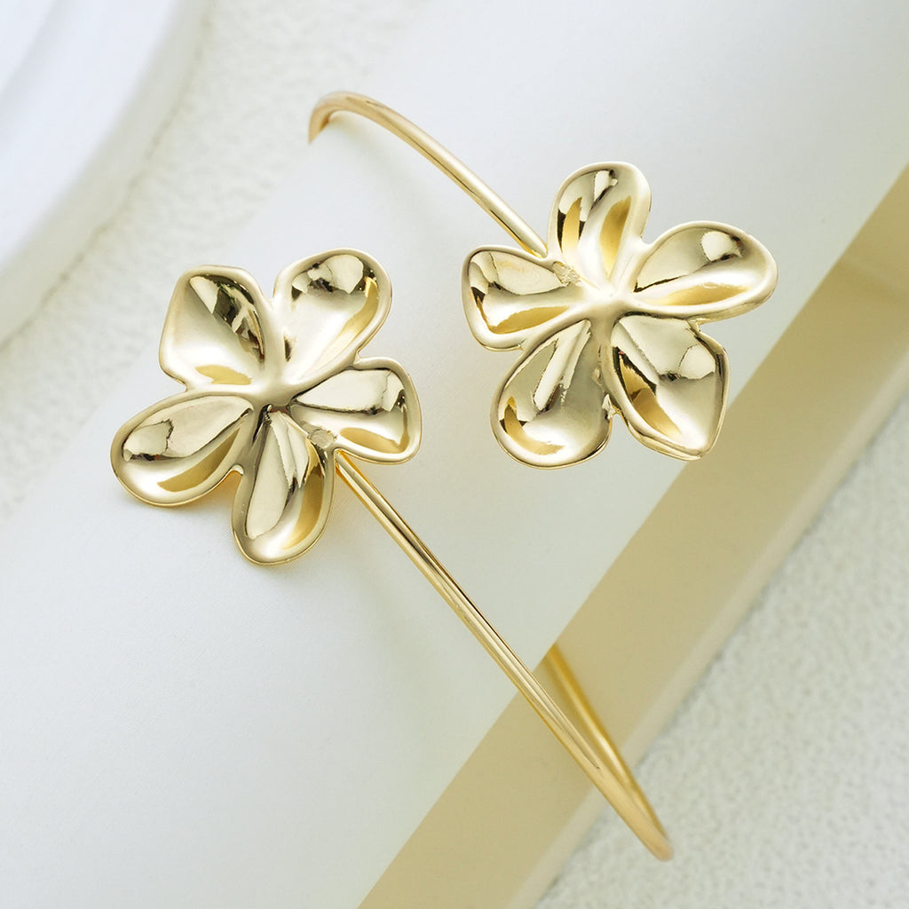 Damen Armreif mit floralem Design Shop Nory