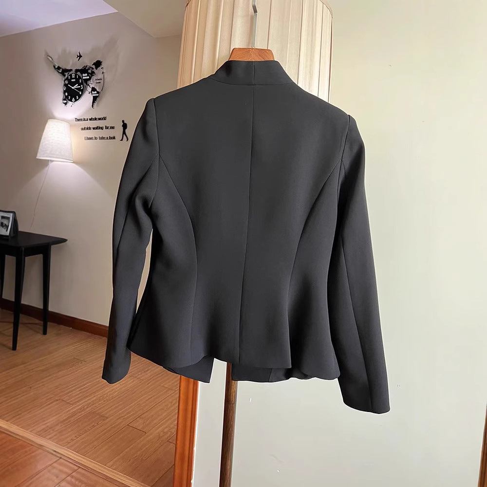 Damen Eleganter Blazer mit asymmetrischem Schnitt Shop Nory