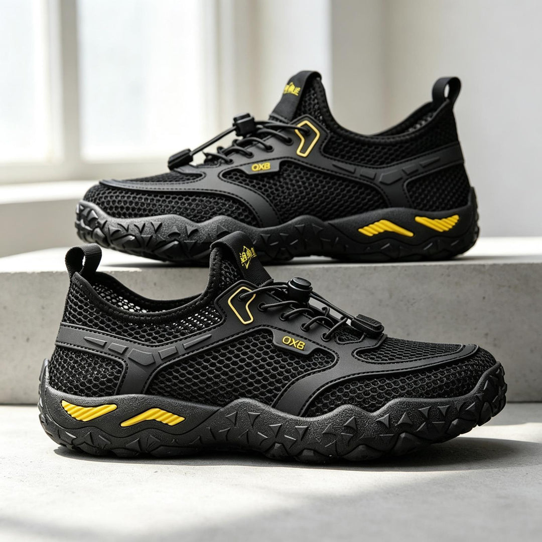 Herren Atmungsaktive Mesh-Sneaker mit Schnellschnürsystem Shop Nory