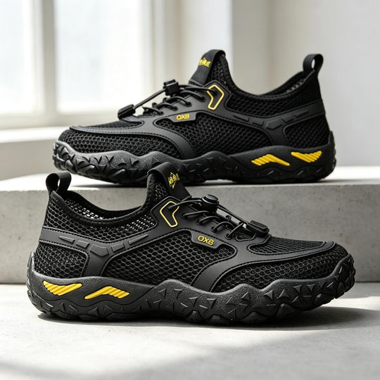 Herren Atmungsaktive Mesh-Sneaker mit Schnellschnürsystem Shop Nory