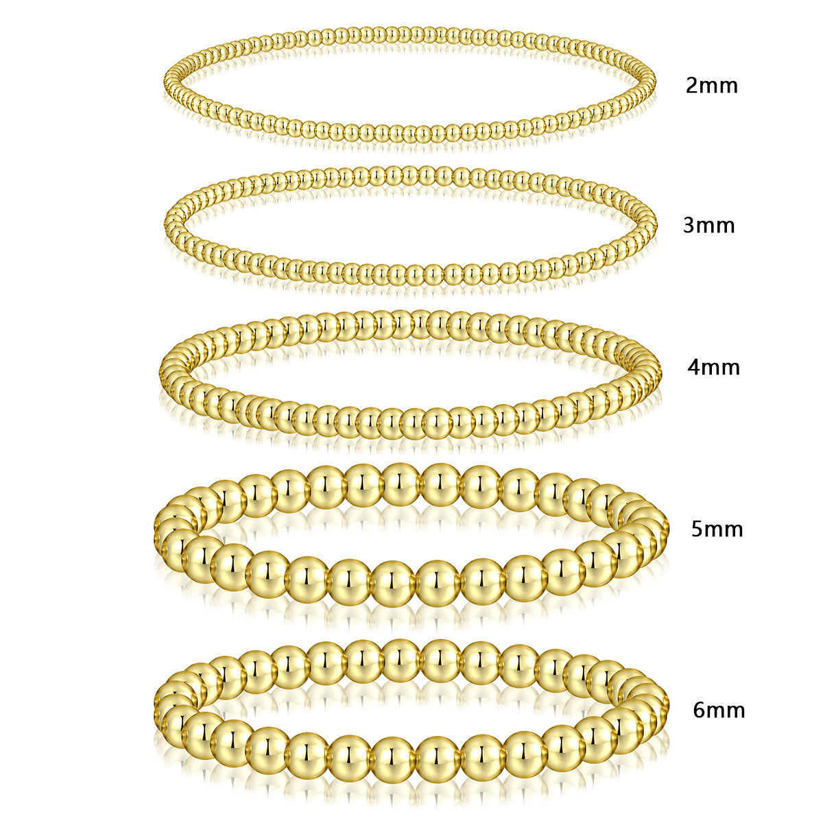 Damen Armband-Set mit eleganten und filigranen Kugeldesigns Shop Nory