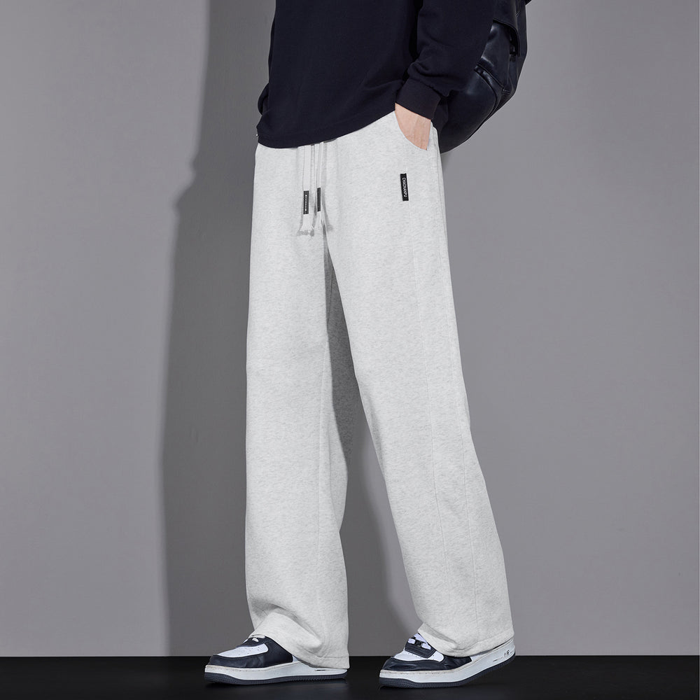 Herren Locker geschnittene Sweatpants mit Kordelzug und geradem Bein Shop Nory