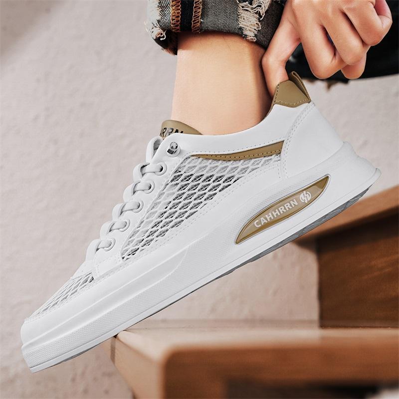 Herren Leichte Netz‑Plateau‑Sneaker mit atmungsaktivem Netzgewebe und gepolstertem Fußbett Shopy Nory