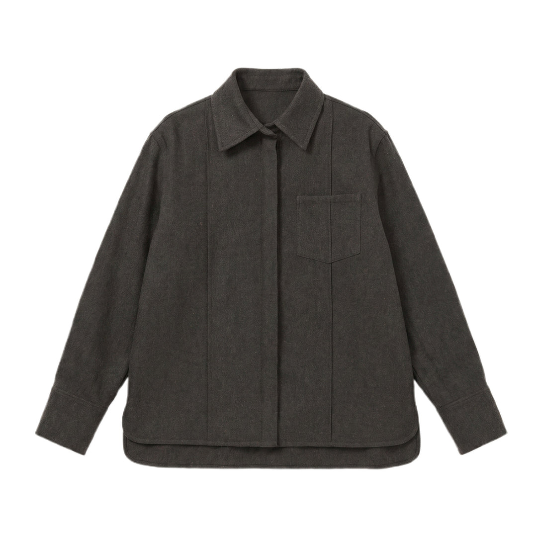 Damen Modische Overshirt Shop Nory