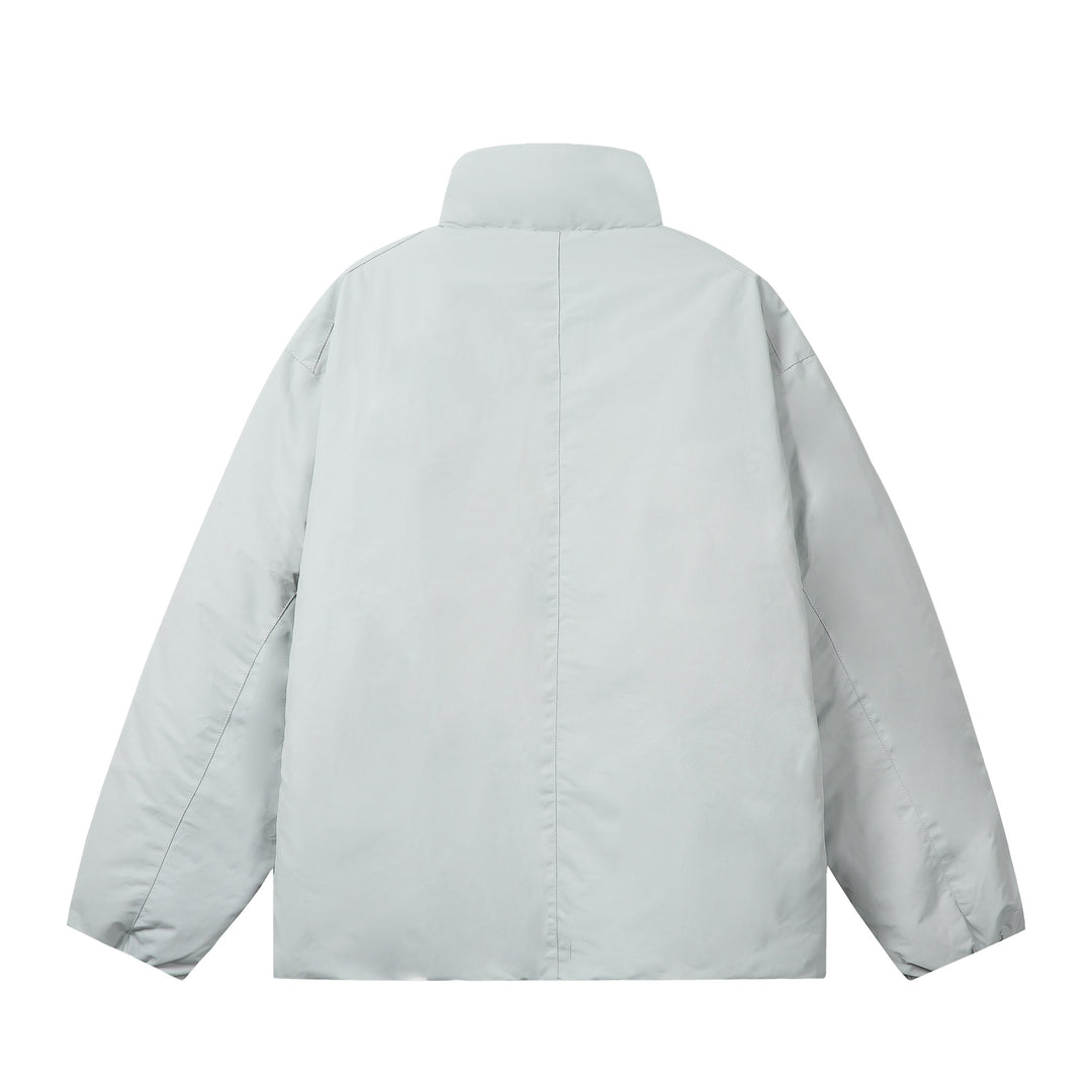 Herren Kurz geschnittener winddichter Thermo‑Blouson mit fleecegefüttertem Stehkragen und verdecktem Reißverschluss Shop Nory