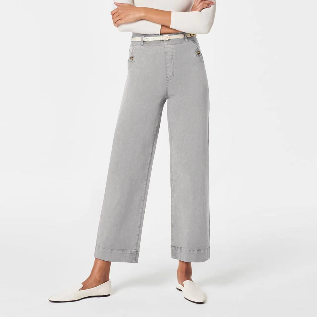 Damen weite Baumwollhose