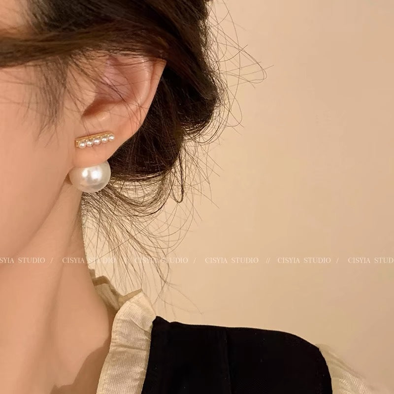 Damen Ohrstecker mit luxuriösen Perlenakzenten und elegantem Design Shop Nory