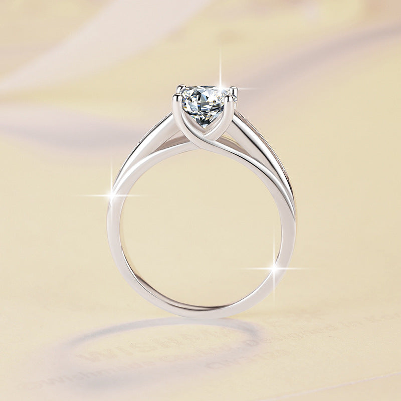 Damen Verlobungsring mit exquisitem Zirkonia-Besatz Shop Nory
