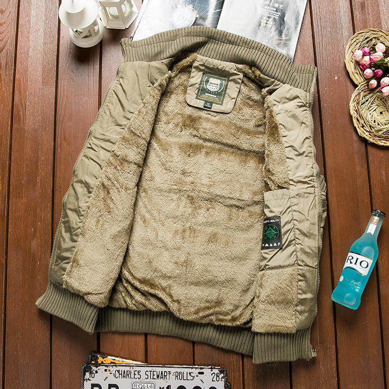 Herren Gepolsterte Thermo‑Steppweste mit Teddy‑Fleece‑Futter und Rippenbündchen Shop Nory