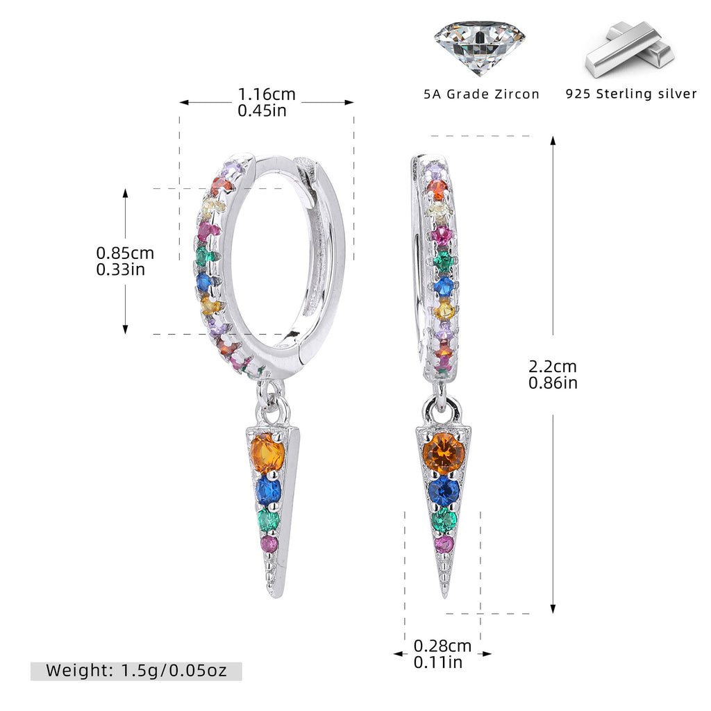 Damen Glitzernde Ohrringe Shop Nory
