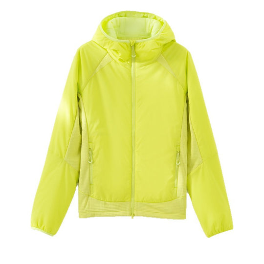 Damen Leichte Wind- und Thermojacke mit Kapuze, gesteppter Innenlage und Zweiwege-Reißverschluss Shop Nory