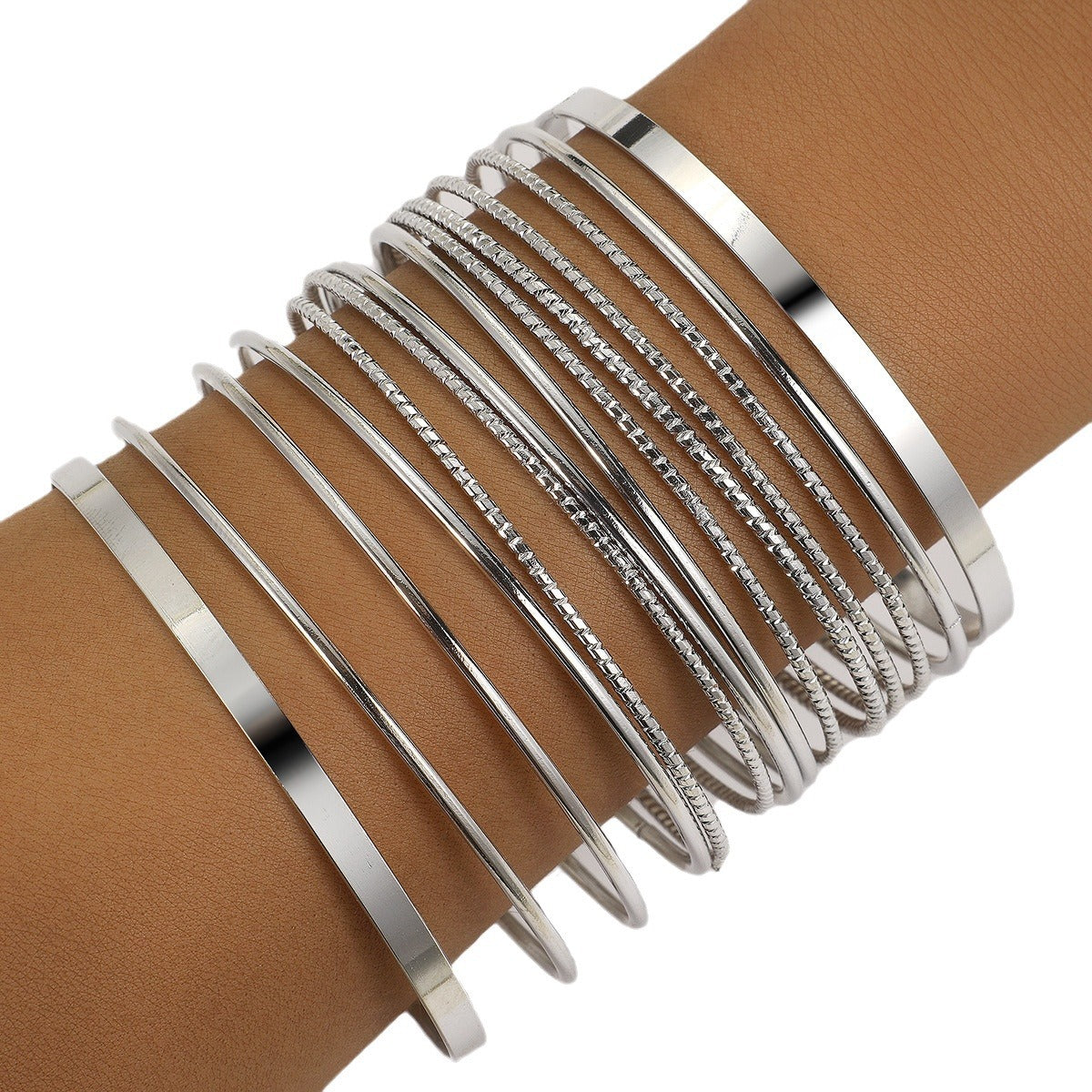 Damen Armreifen-Set mit eleganten, vielseitigen Designs Shop Nory