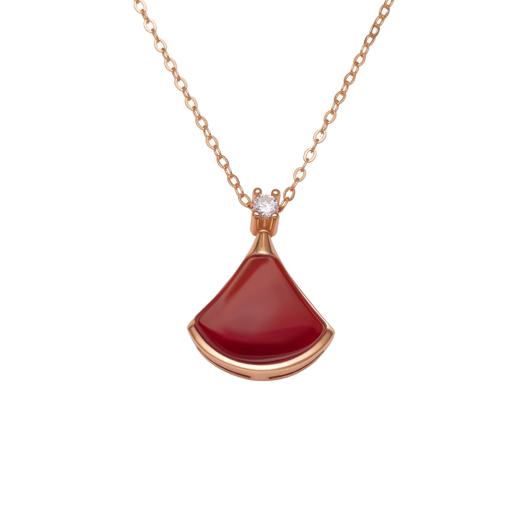 Damen elegante Halskette mit zeitgenössischem Anhänger Shop Nory