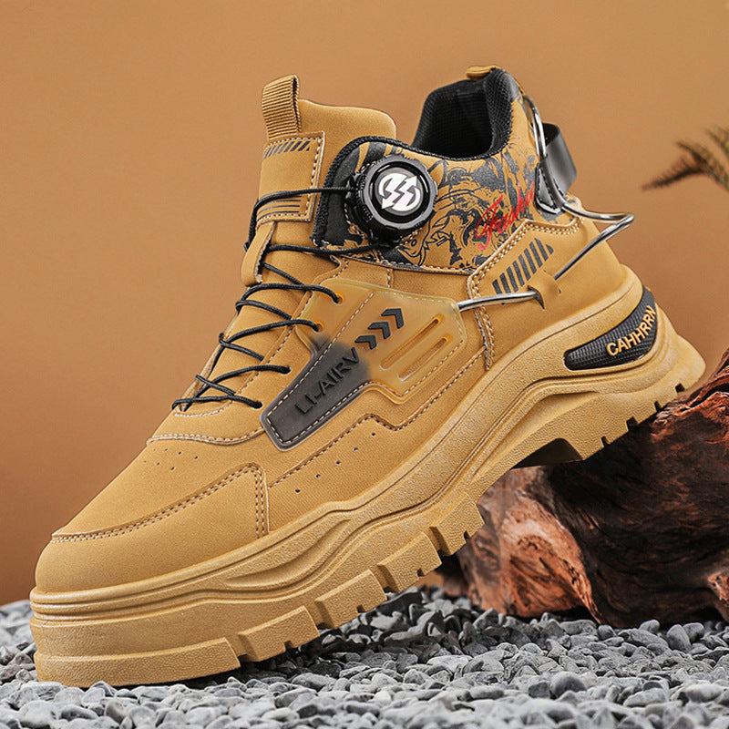Herren robuster Sport-Schuh mit innovativem Schnellschnürsystem und verstärktem Knöchel