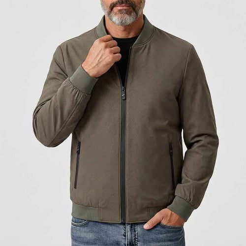 Herren Sportliche Übergangsjacke mit hohem Kragen und seitlichen Reißverschlusstaschen Shop Nory 1788242364