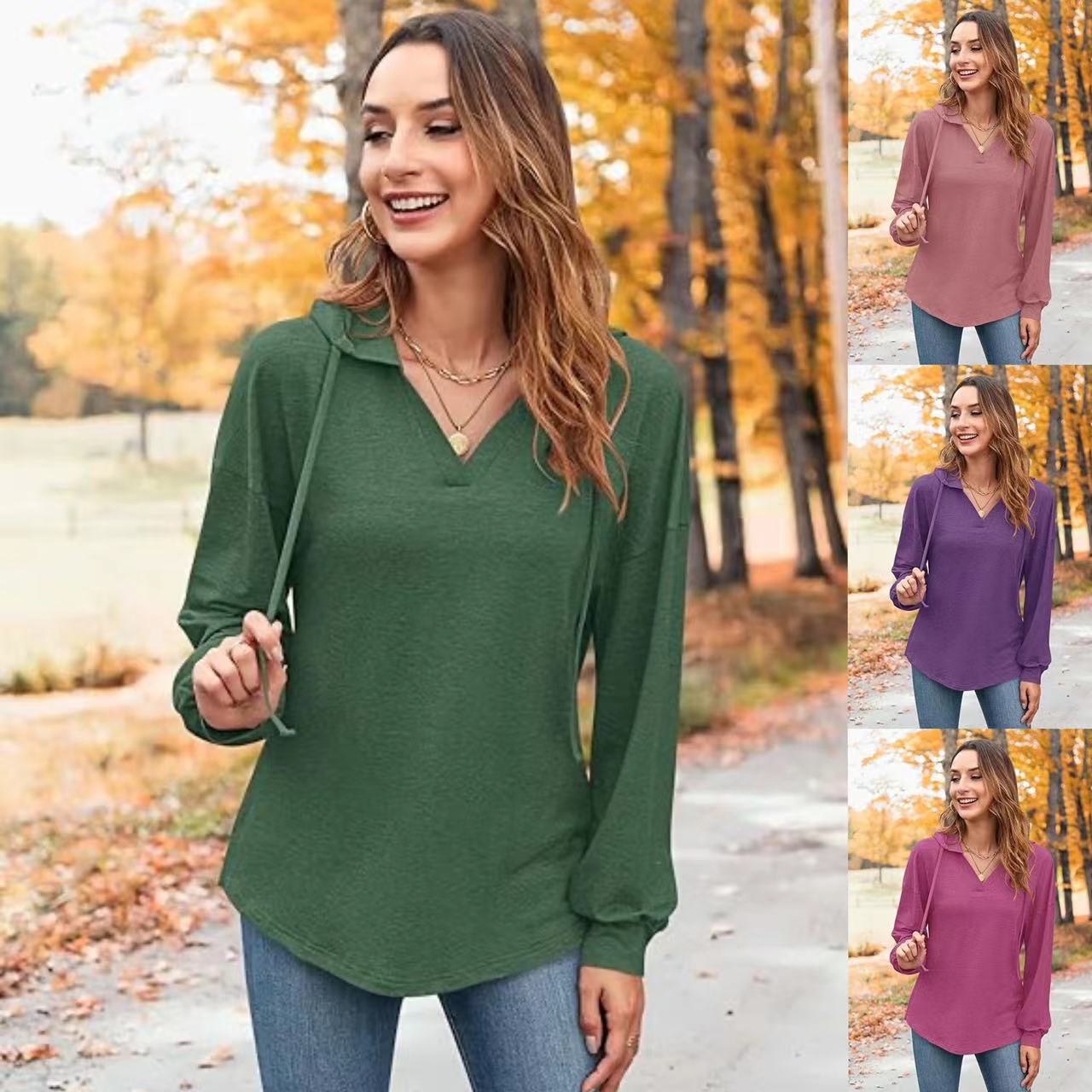 Damen Kapuzenpullover