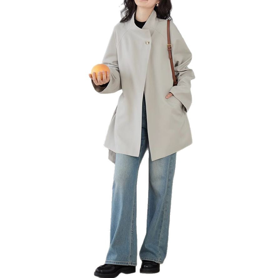 Damen Weit geschnittene Jacke mit modernen Details Shop Nory