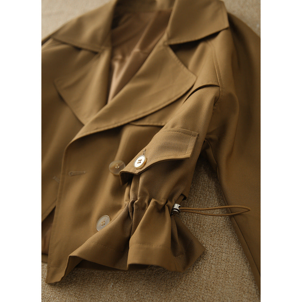 Damen modische Übergangsjacke mit elastischem Bund Shop Nory